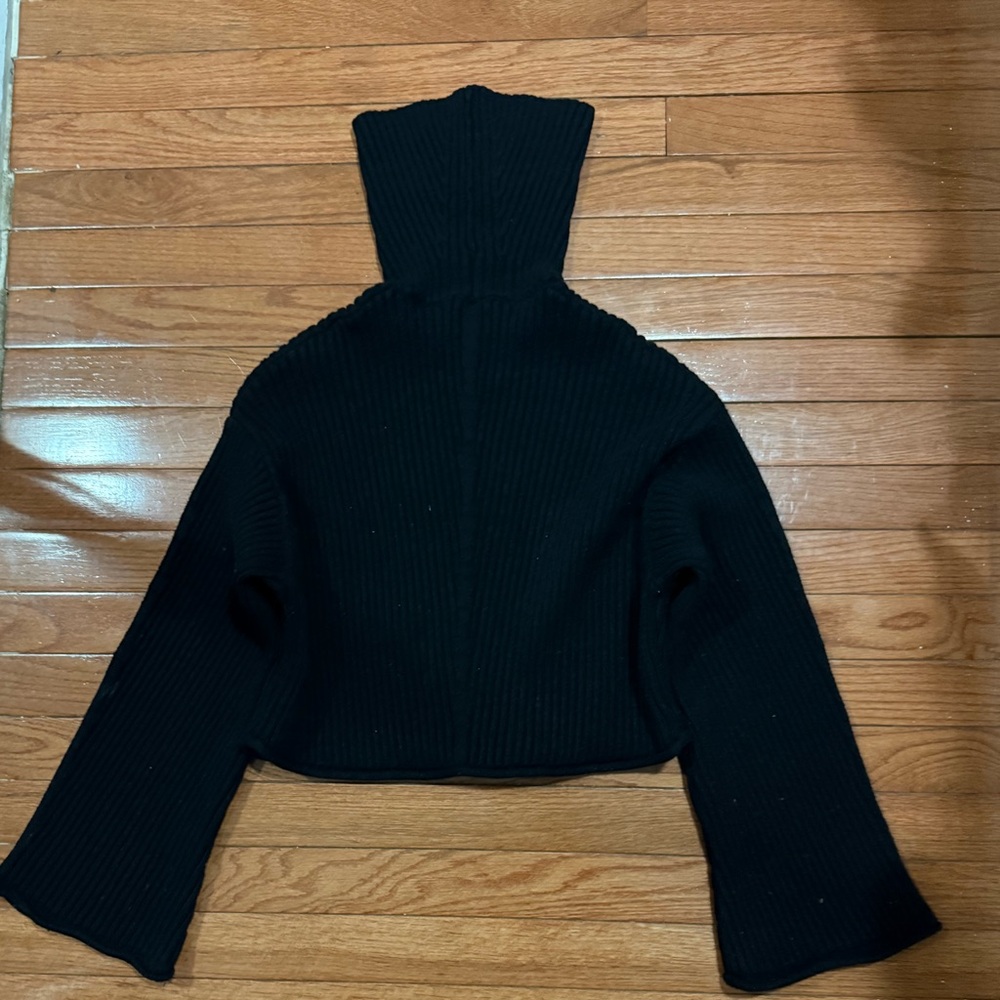 Harlow Black Cowl Neck Sweater